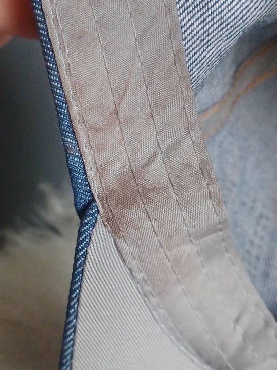 Denim Rhinestone Hat - Picture 7 of 11